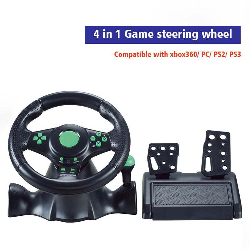 Multi-Platform Racing Game Steering Wheel