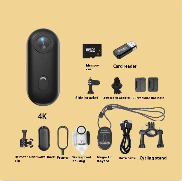 Mini 4K Action Camera - Waterproof, Wearable, Magnetic Mount - Image 23