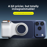 Magnetic Phone Stabilizer with Bluetooth Remote