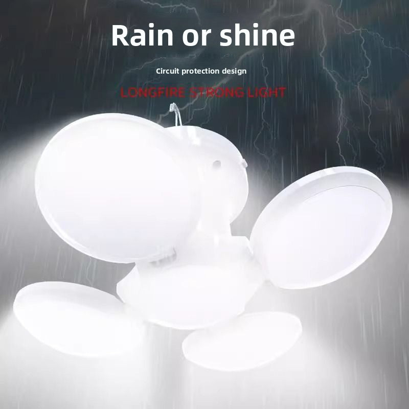 Solar Powered Hanging Outdoor Light