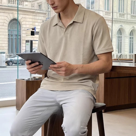Mens Cotton Blend Short Sleeve Polo Shirt Clothing & Accessories product image 2