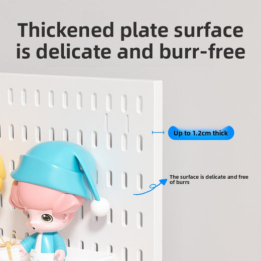 Perforated plastic board
