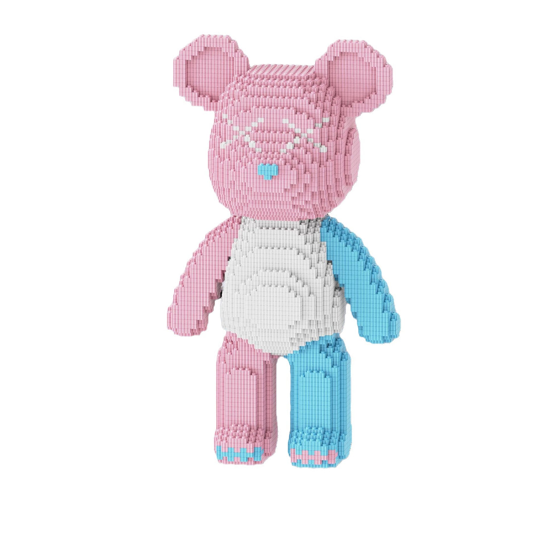 Bear building blocks, large building block bear figure
