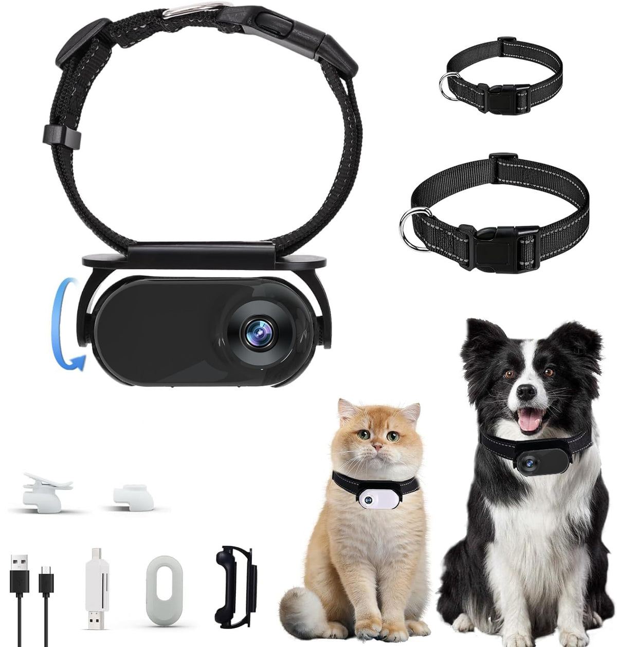 Thumb Sports Action Camera for Outdoor and Pet Recording
