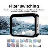 Digital music camera with touchscreen