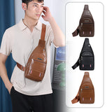 Mens Casual Crossbody Chest Bag