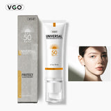 Universal Tinted Moisturizer SPF applied to skin