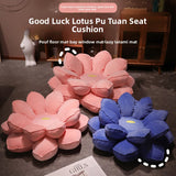 Lotus Plush Seat Cushion Floor Mat