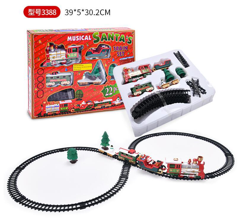 Christmas Toy Train Set in window box 497g