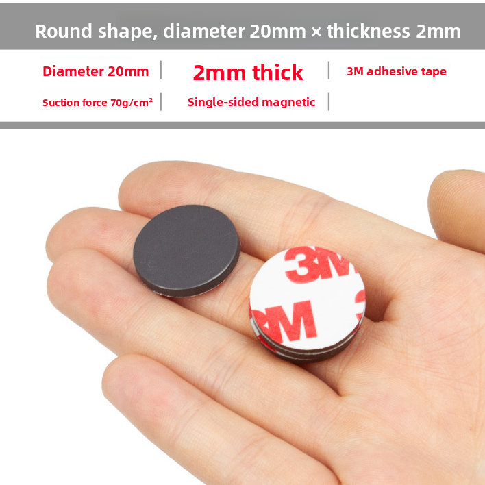 3m Magnetic Stickers with Adhesive Backing