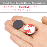 3m Magnetic Stickers with Adhesive Backing