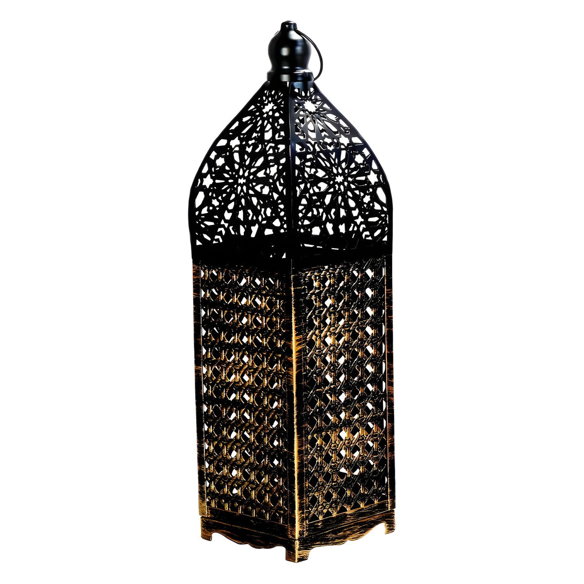 Moroccan Iron Hollow Candle Lantern