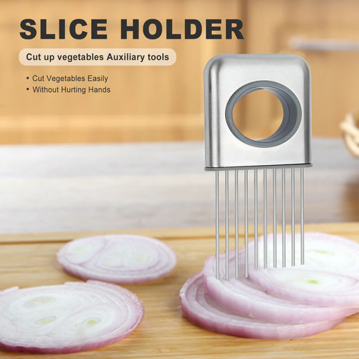 Onion holder slicer prongs detail