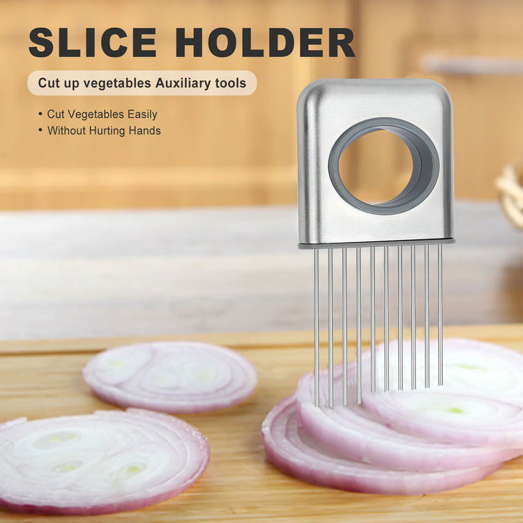 Onion holder slicer prongs detail