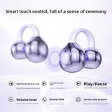 Wireless Clip-On Earphones with Digital Display