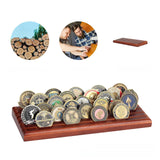 Wooden Multi Layer Coin Medal Display Rack product image 3