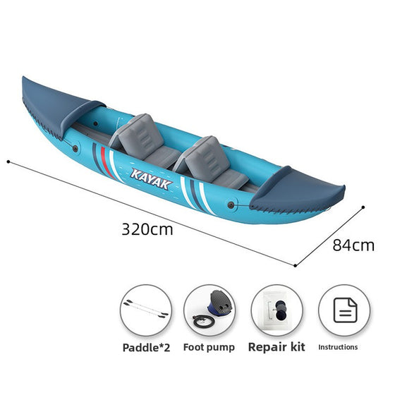 Inflatable Kayak Boat with Adjustable Seats product image 1