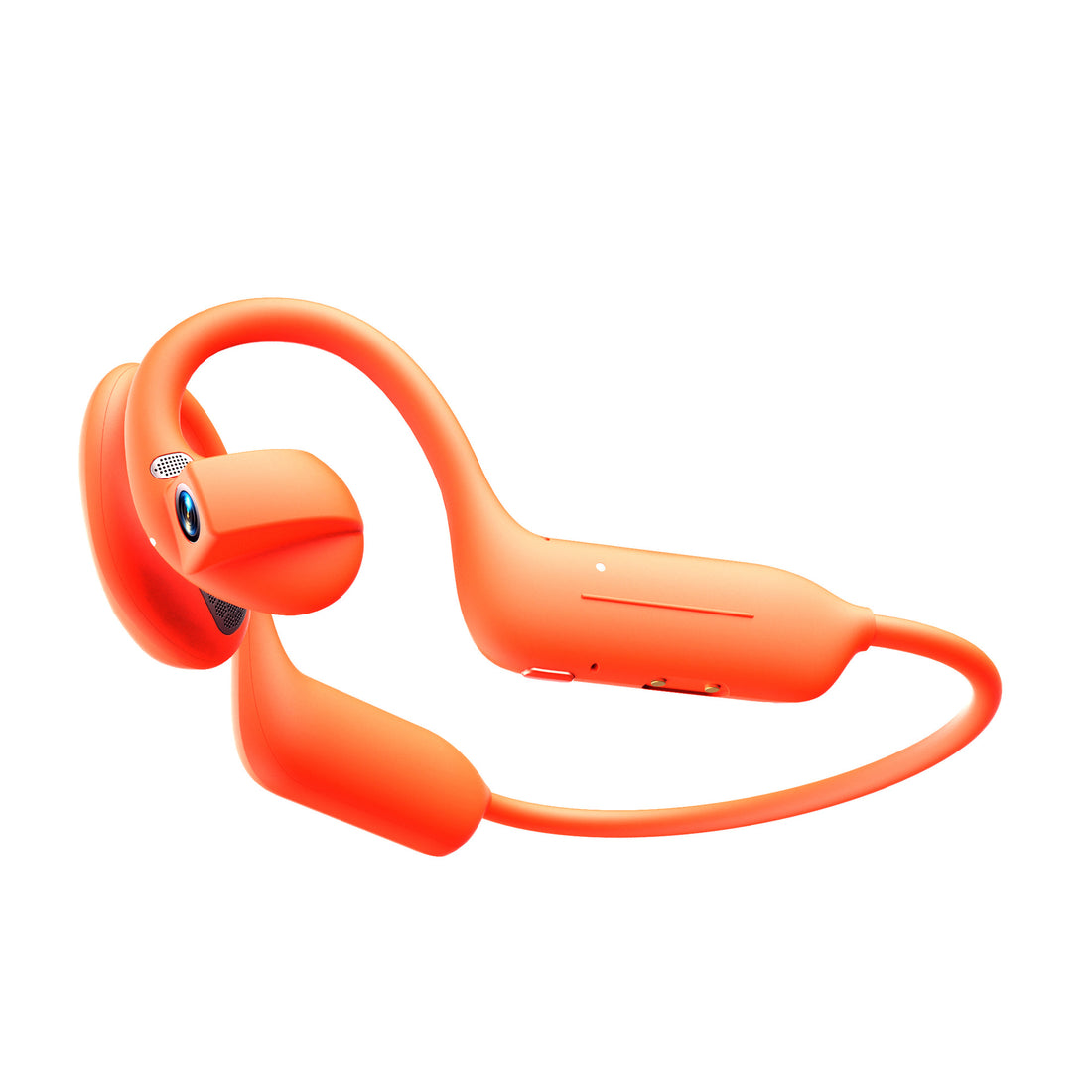 Smart Bluetooth Headset with 800W Camera AI Translation OTA 8GB Memory Voice Assistant
