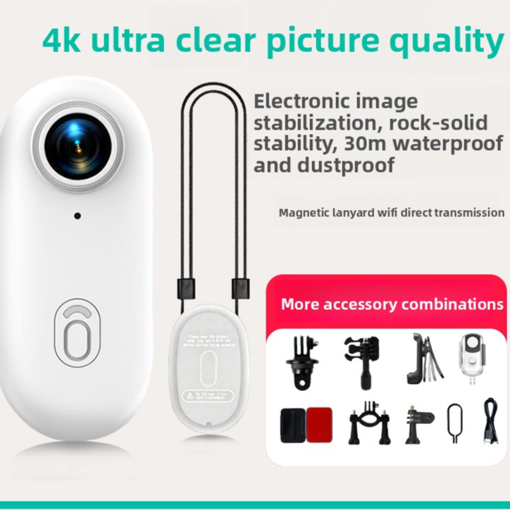 4K Anti-Shake Thumb Camera