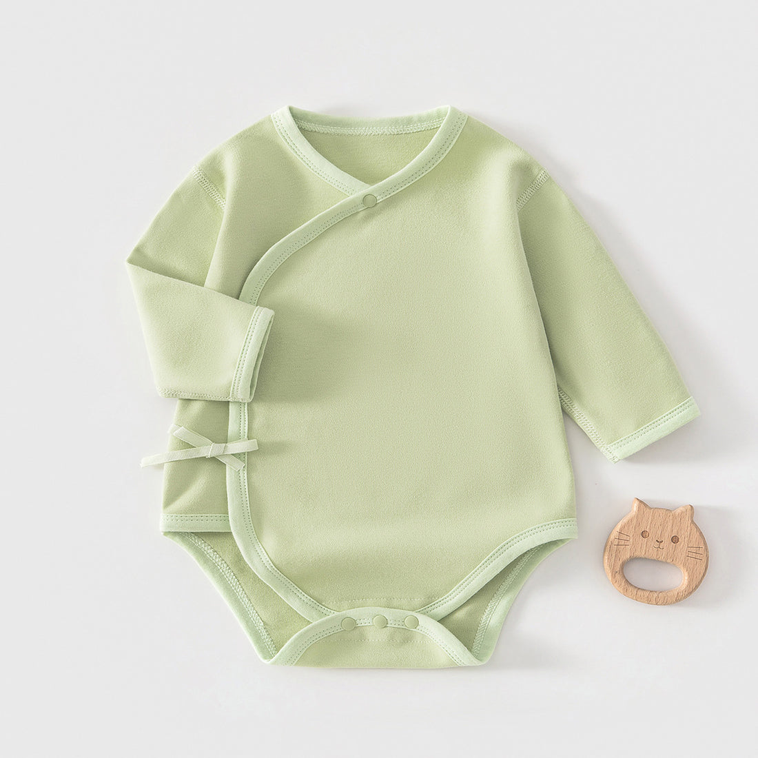 Unisex Baby Cotton Long Sleeve Seamless Romper Newborn Jumpsuit