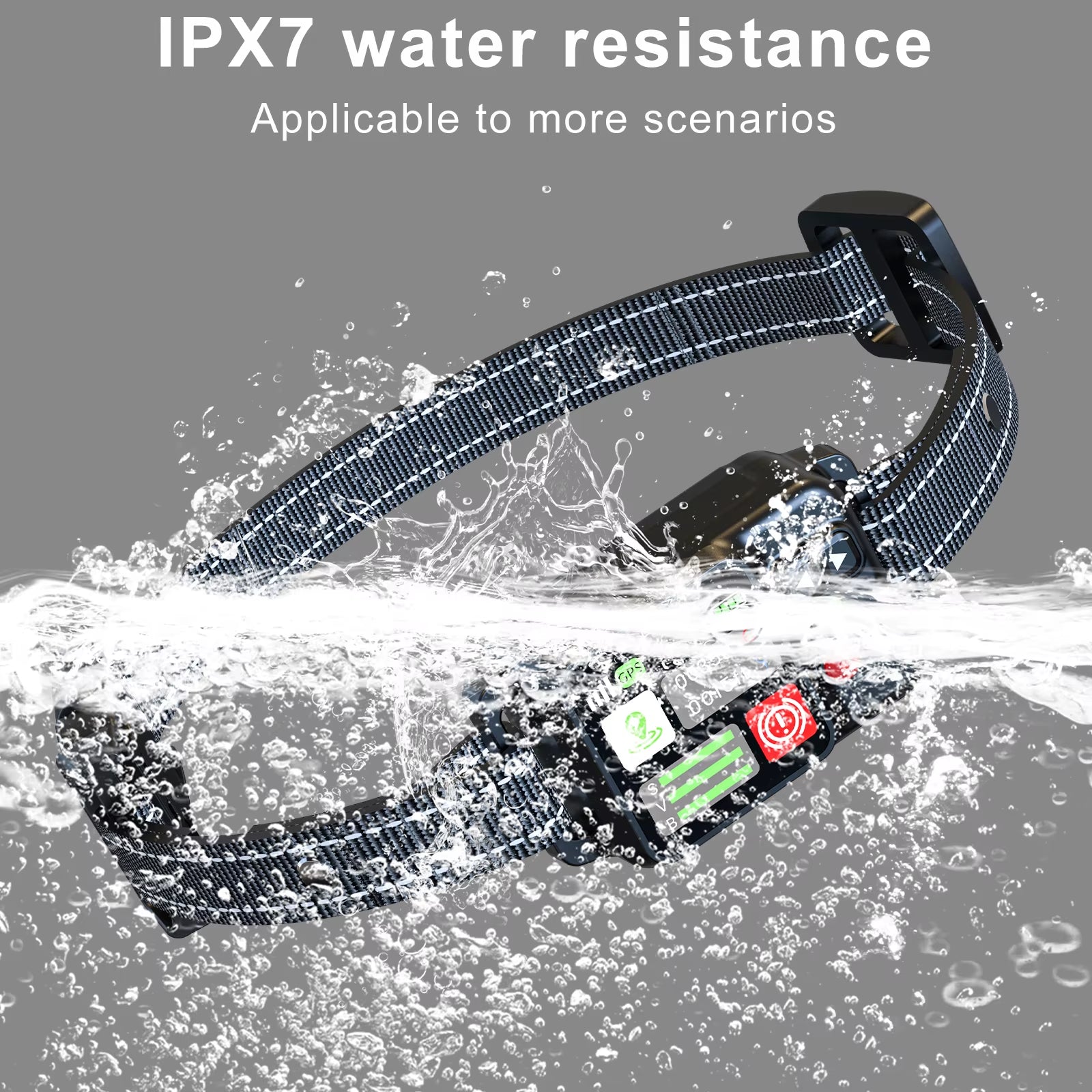 Smart GPS Pet Electronic Fence - New Model Wireless Dog Containment System with Outdoor Waterproof & Anti-Loss Shock Collar