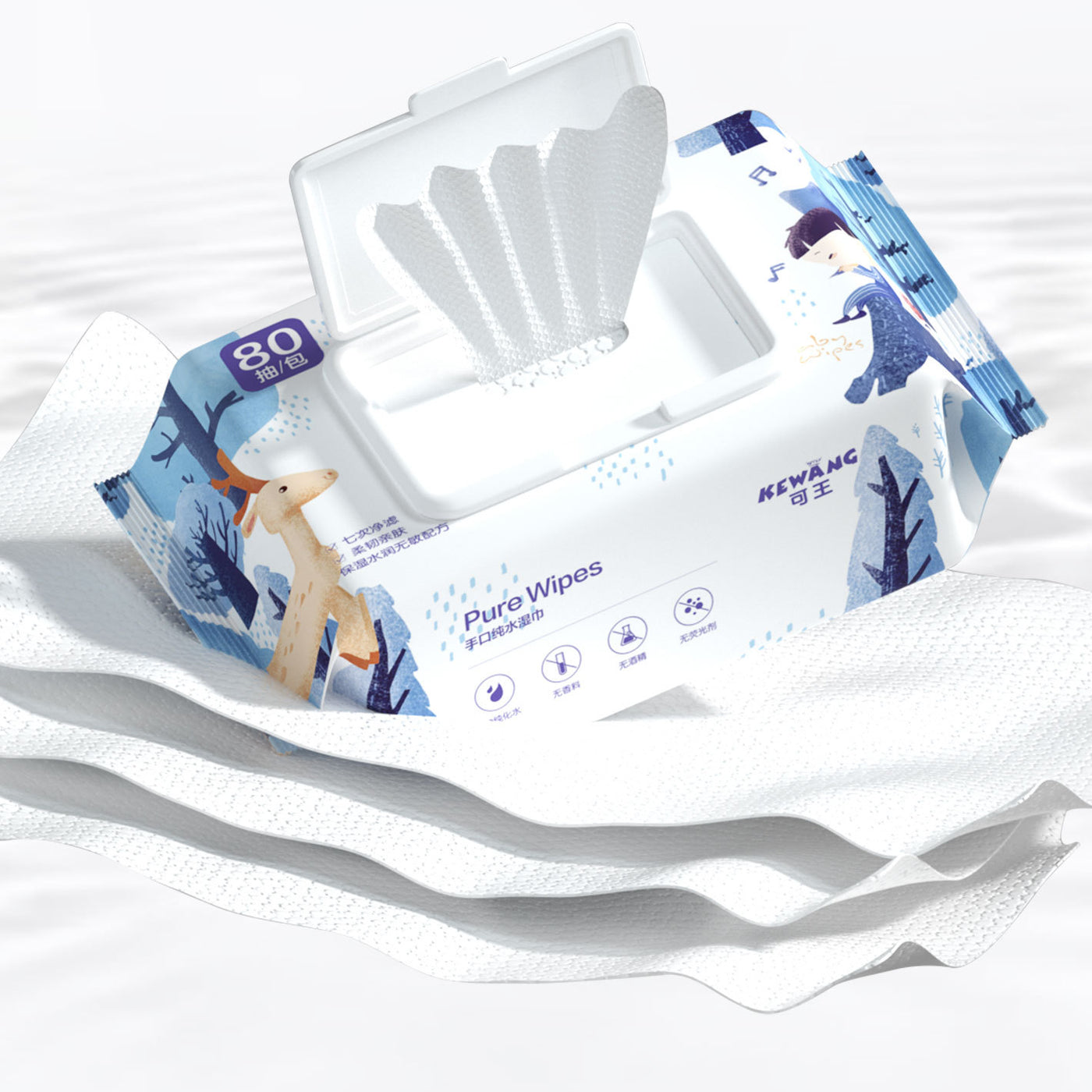 Baby cleansing wipes