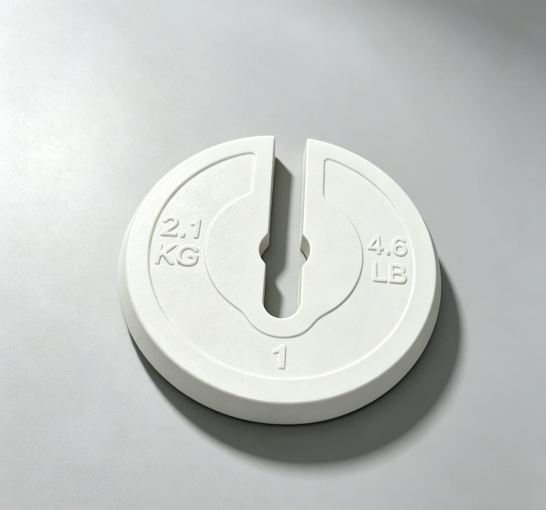 Solid hand-held kettlebell