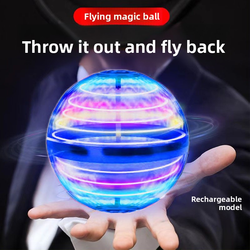 Remote Control LED Spinning Flying Ball