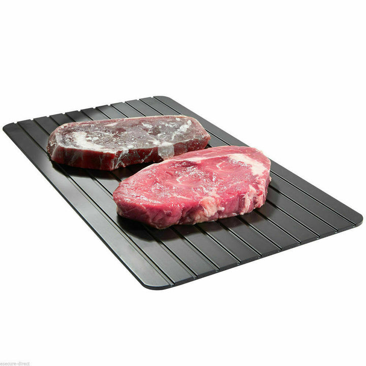 Defrost tray size comparison