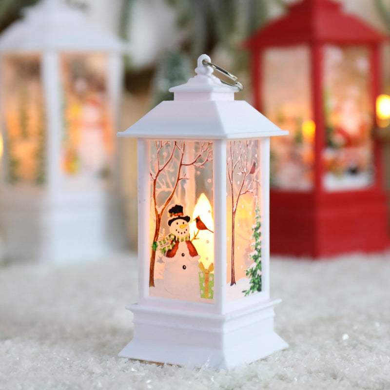 LED Luminous Satchel Candle Christmas Decoration Ornament