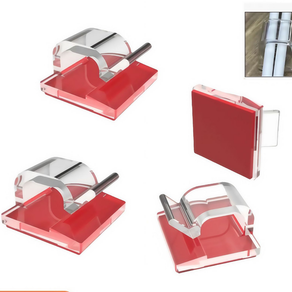 Wire Holder Transparent Wire Clip Cable Manager