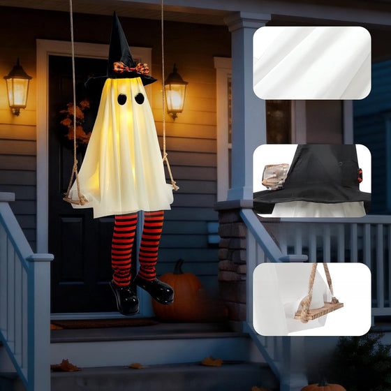 Halloween Ghost Swinging Pendant Decoration
