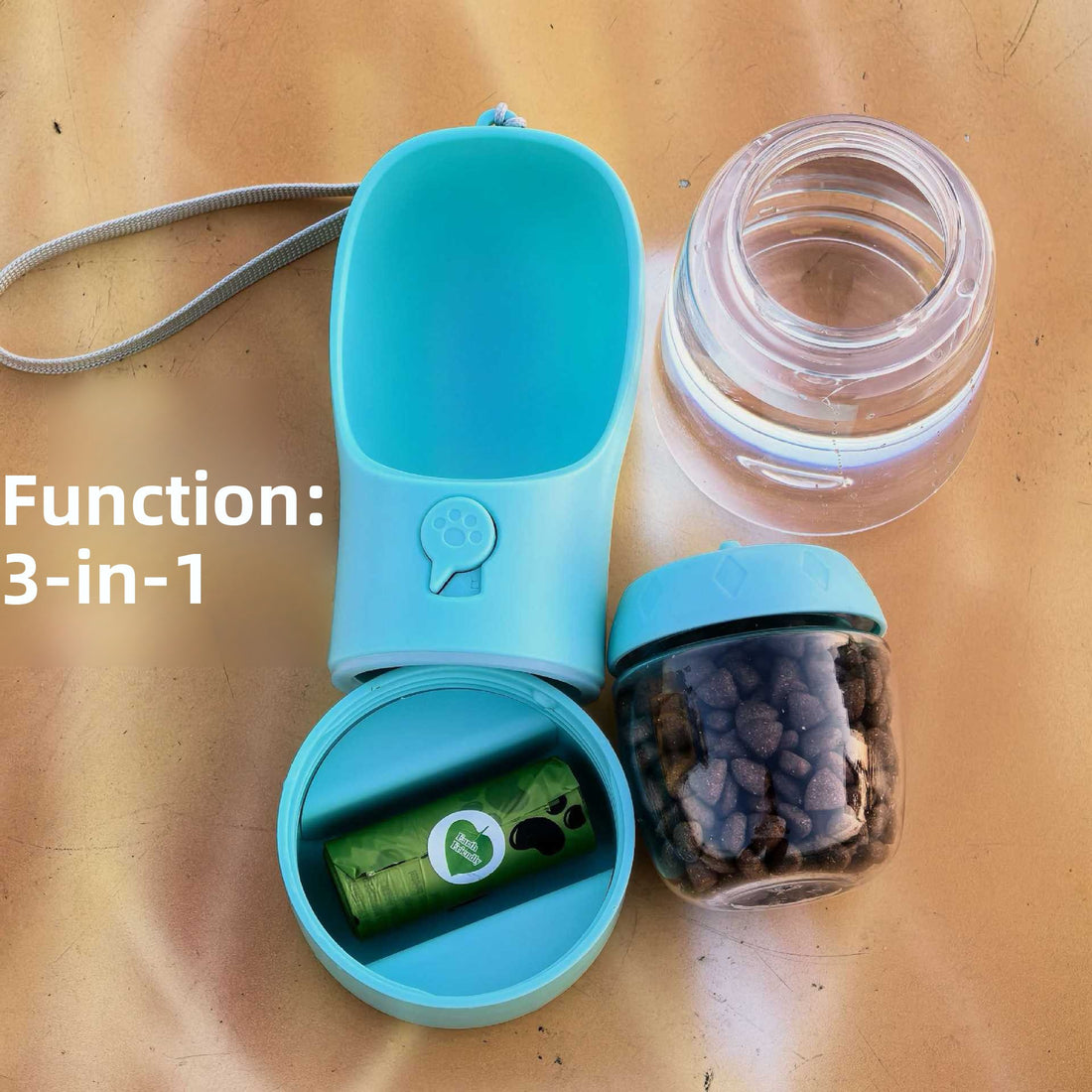 Pet Multi-Purpose Portable Outdoor Water Bottle