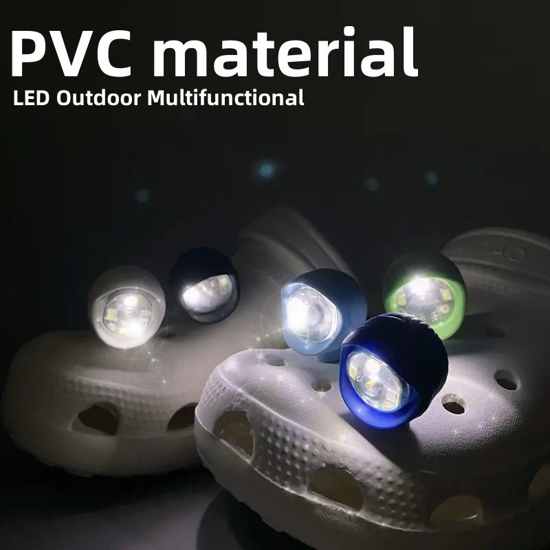 MOQ?2 LED Shoe Lights for Crocs and Sandals