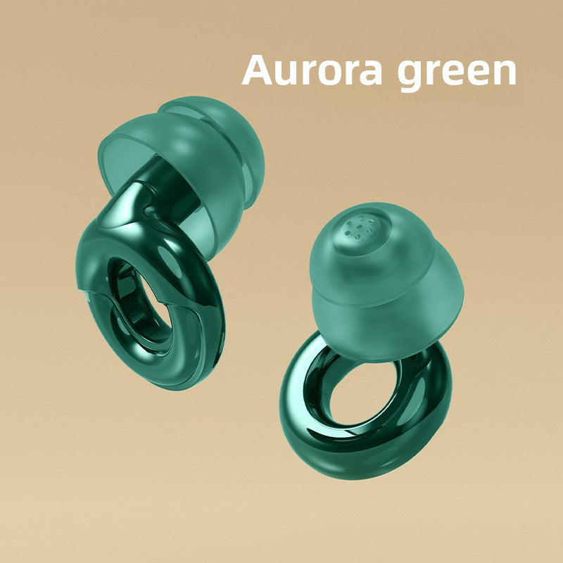 Noise Reducing Silicone Earplugs for Sleep and Study