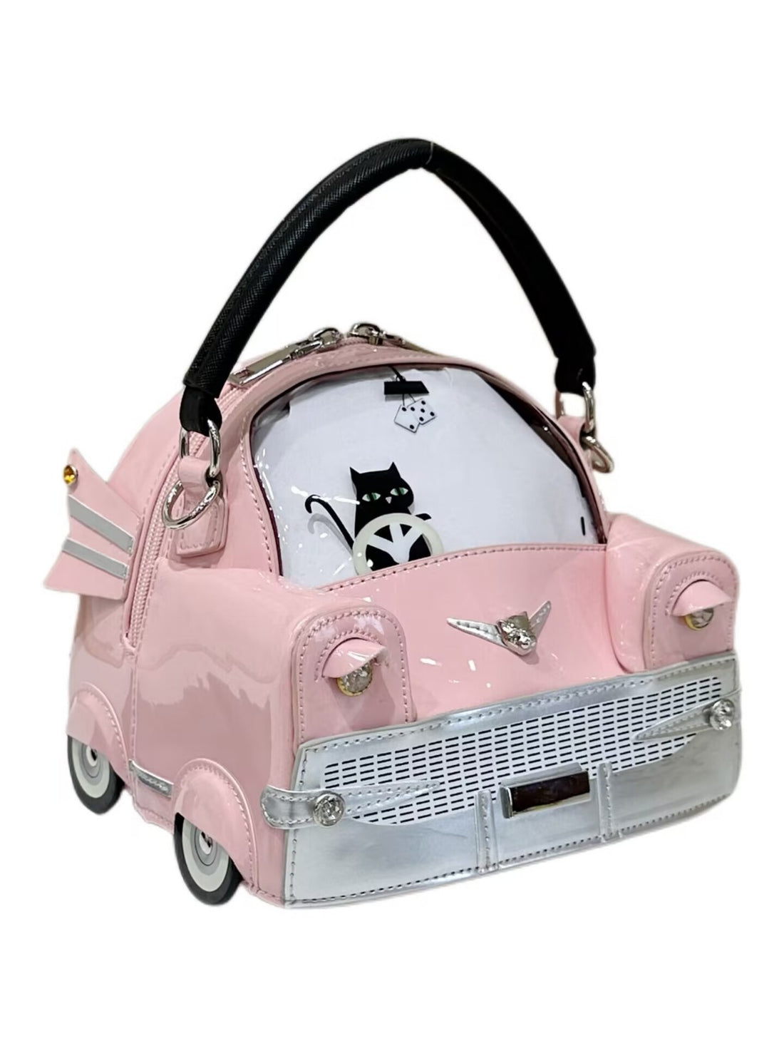 Creative 3D Car Shape PU Handbag Crossbody Bag for Women