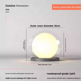 Solar Powered Outdoor Column Light