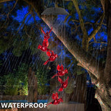 Solar Hummingbird Wind Chime Light Led