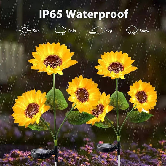 Solar Sunflower Garden Light Outdoor & Pond Lighting product image 2