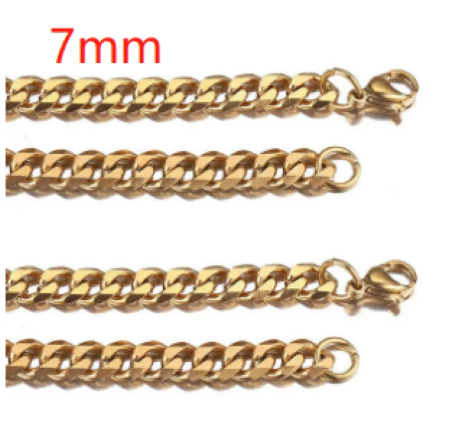 Titanium Steel Cuban Bracelet - Image 51
