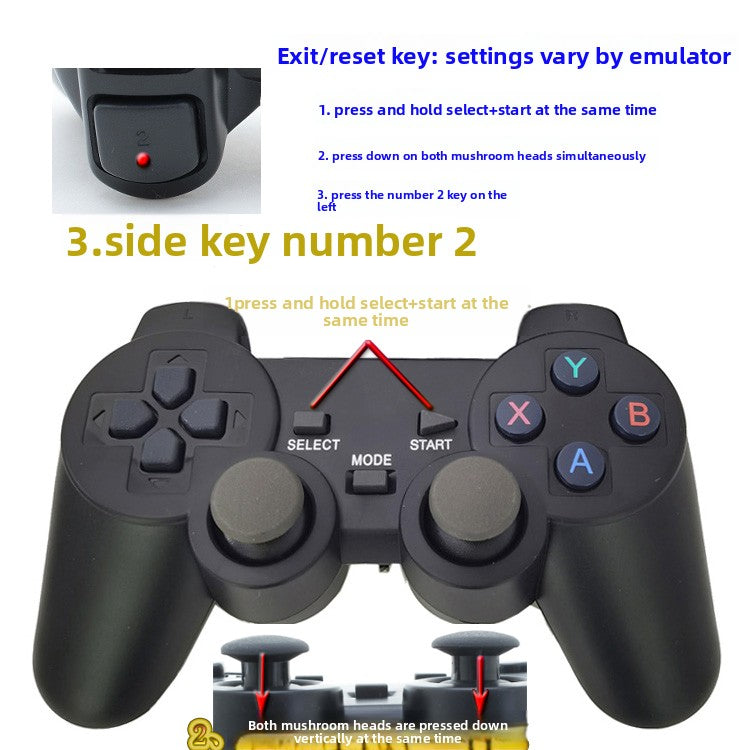 M8 4K HD Wireless TV Game Stick