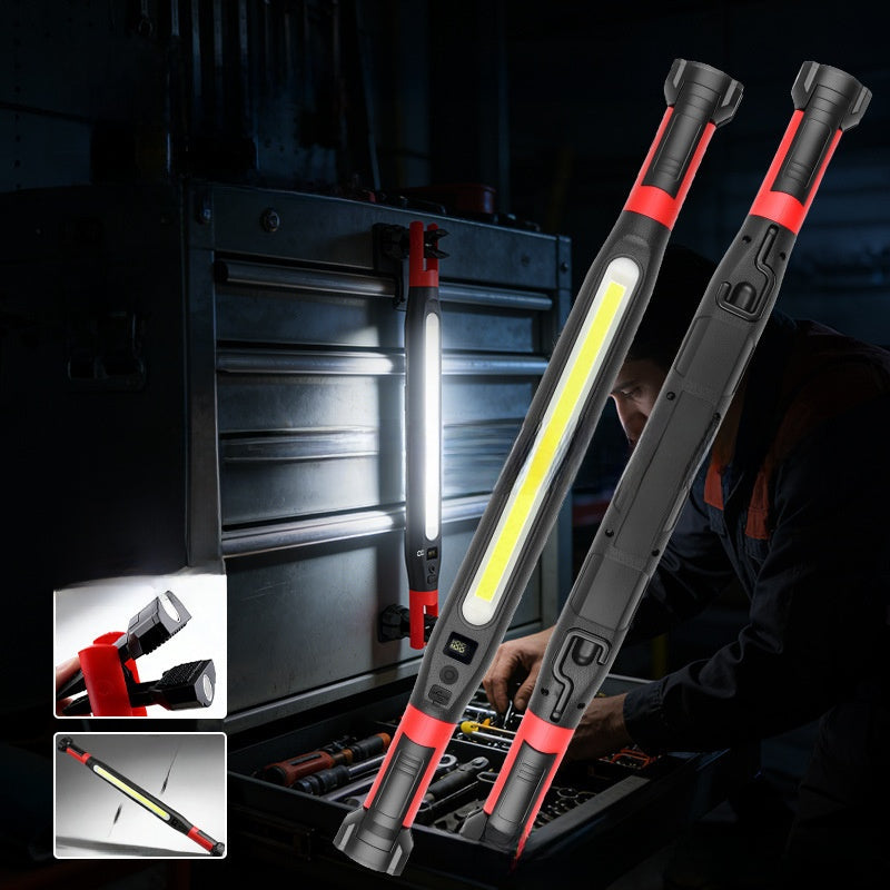 Magnetic USB Rechargeable Work Light with Hook