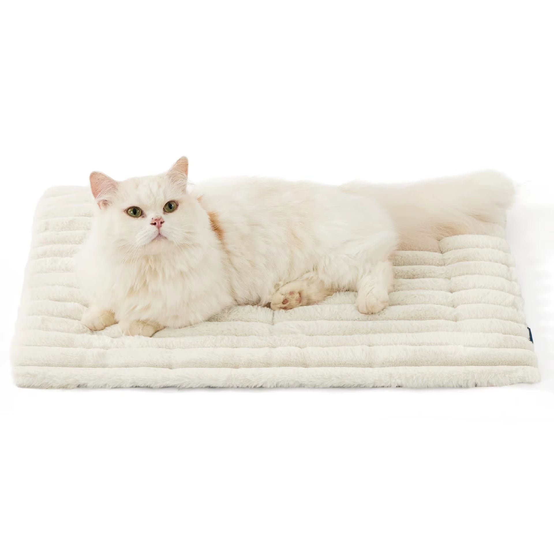Self Warming Cat Mat for Small Cat, Self Heating Dog Crate Pad Thermal Extra Warm Puppy Mat Indoor & Outdoor Non-Slip & Washable