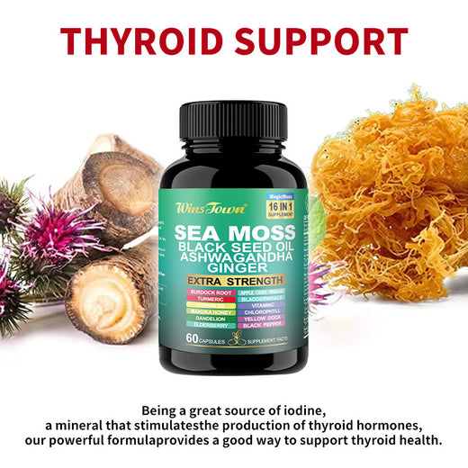 Sea Moss Shilajit Herbal Capsules product image 3