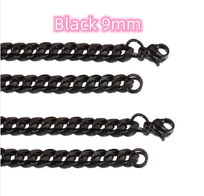 Titanium Steel Cuban Bracelet - Image 26