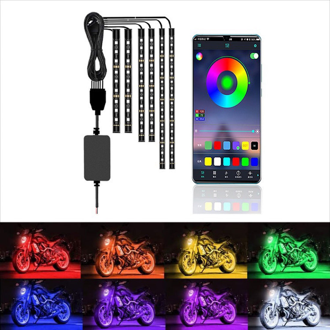 Decorative light strip vehicle for automobiles product image 2