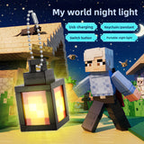 Minecraft Rechargeable LED Lantern Night Light
