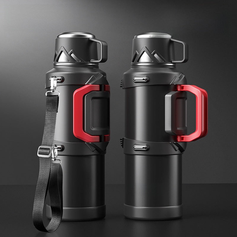 Stainless Steel Insulated Water Kettle with Push Button