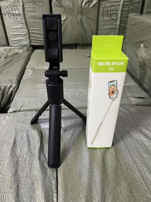 Selfie stick tripod Bluetooth selfie device