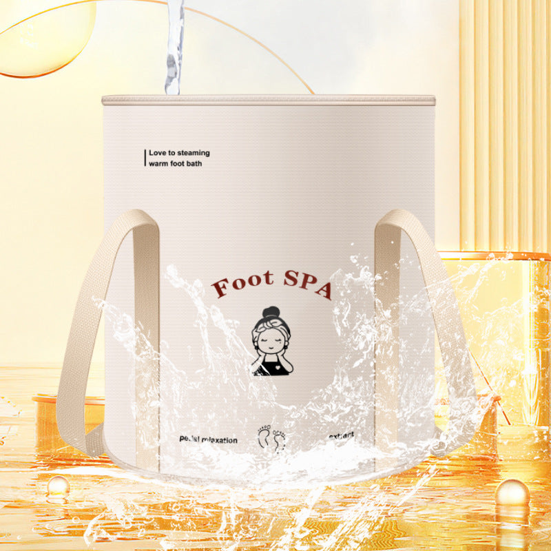 Foldable Portable Foot Soaking Bucket with Heat Preservation